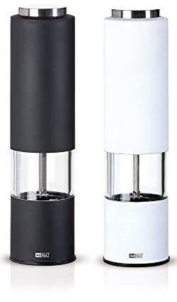 AdHoc EP22-EP23_SET Set elektrische Pfeffer- und Salzmühle TROPICA, LED-Licht, Keramik Mahlwerk