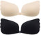 CatoFree Adhesive Bras for Women, 2 Pack Reusable Invisible Self-Adhesive Bras for Evening Dress-C Cup