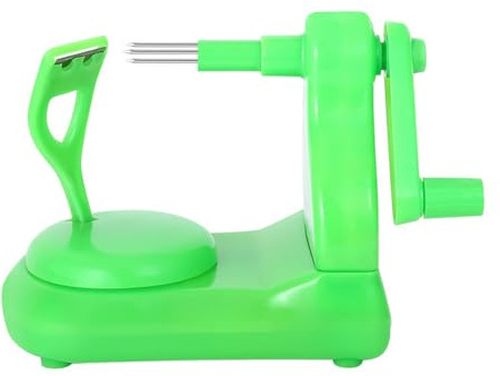 Peeler de papa de manivela a mano - pelador de frutas verduras rotativas - pelado de pera, pelado de frutas, pelador de cocina manual para naranjas, papas, zanahorias, pepinos