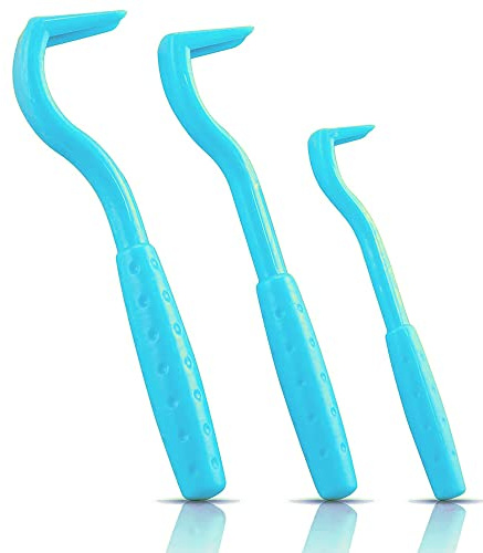 HouChanges 3Pcs Tick Remover Tool,Painlessly Tick for Dogs Cats and Humans Pets Blue