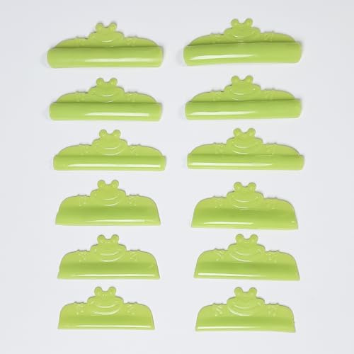Libeauty Coussinets de levage de cils, 2 Type de Curl, 6 paires de Bâtons de Cils Auto-adhésifs Réutilisables, Coussinets en Silicone, Protection de Lifting de Cils en Forme de Grenouille Mignon -