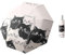 LEYILE Parapluie pour chat, 3 parapluies pliables, multifonctions, manuel/automatique, revêtement noir, parasols portables, b