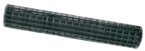 vidaXL Recinzione Euro Verde 1,6 x 10 m Ferro rivestito in PVC, Divider moderno per giardino e terrazzo, rete in ferro, parete resistente, schermo impermeabile