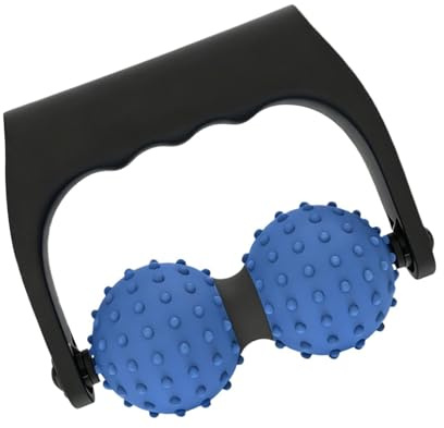 Rullo Di Massaggio Della Mano : Palla Di Arachidi Rotolamento Manuale Portatile, Design A Doppio Collegamento In Acciaio 304, Rullo Di Fascia Per Yoga E Fitness | Supporto Per Muscolare Del