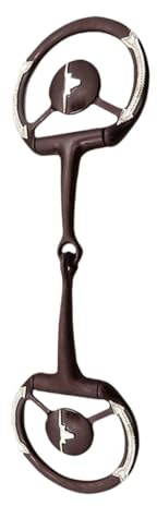 Fzaqwen Mors de Cheval pour Harnais, Robuste, Style Western Vintage, Dressage