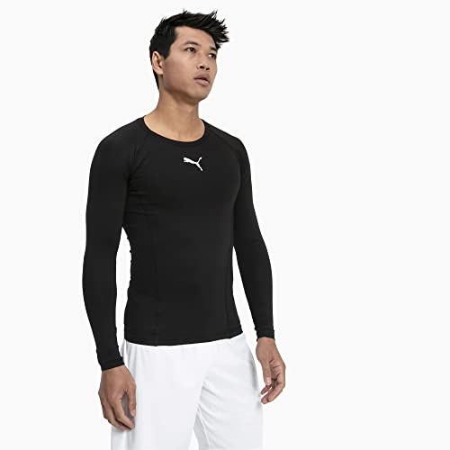 PUMA Liga Baselayer Tee LS T-Shirt, Herren, Schwarz (Schwarz), 2XL