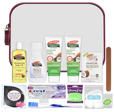 Convenience Kits International Women's 15 Pc Kit Featuring: Palmer's Hair, Face & Body Travel-size Products