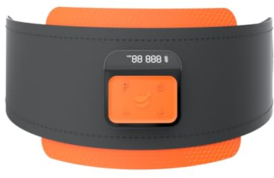 New Image SlenderBelt - Unisex Toning Belt for Toned & Defined Core Muscles - EMS Technology - Includes Remote For Quick & Easy Adjustments - 10 Nodes & 100 Intensity Levels - Great Home Gym Workout!