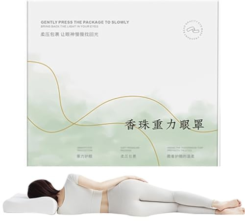 Coussin Pour Les Yeux De Sommeil Bandeau Amovible en Soie Glacée avec