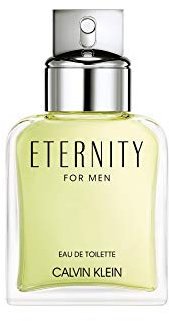 CALVIN KLEIN Eternity Eau de Toilette for him, holzig-aromatischer Herrenduft, 50ml (1er Pack)
