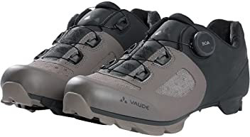 Vaude Unisex MTB Kuro Tech Mountainbiking-Schuh, Black/Coconut, 45 EU