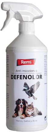 Remi Hogar | Repelente para Perros, Gatos y Aves en Aerosol | Anti micciones | para Exteriores | Spray Deshabituante Palomas (Pájaros) | Esencias Naturales | Sin Productos nocivos | 750 ml