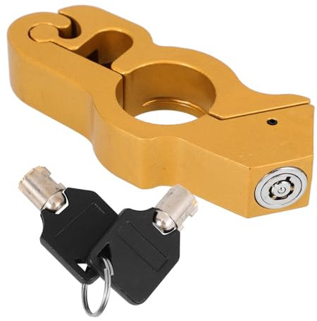 Ciieeo Bloqueo de Manillar de Motocicleta Antirrobo Cerradura Manillar de Scooter Seguridad y Scooter Instalación