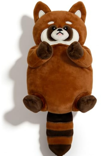 Kleiner Panda Wärmekissen Mikrowelle Kirschkernkissen Körnerkissen | Kirschkernkissen für Natürliche Füllungen | Wärmekissen Mikrowelle Nacken Schulter für Feuchtwärmetherapie