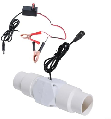Bordfly Ventilador de tubo de canal, 12 V, carcasa de plástico con potente sistema de ventilación para una ventilación sin olores (50 mm)