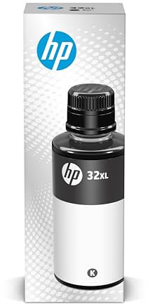HP 32XL Black Ink Bottle, 135ml (1VV24AN)