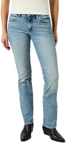 Wrangler Bootcut Jeans para Mujer, Iceberg Blue, 27W / 30L