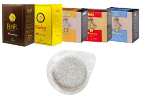 PASSALACQUA - 100 CIALDE kit Degustazione Miscele Elmir, Manhoa, Helca, Habanera. Deup