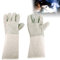 Helweet Guantes de Soldadura, Guantes Ignífugos, Guantes de Alta Temperatura, Guantes de Barbacoa, Guantes Resistentes Al Calor, para BBQ, Soldadura, Horno, Parrilla, Jardinería