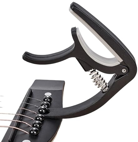 Kapodaster för klassisk gitarr, Capodaste gitarr för ukulele, västerländsk gitarr, multifunktionellt gitarrtillbehör för folkgitarr, klassisk gitarr, elgitarr