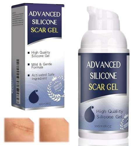 30g Narbe Gel, Narbenpflege, Erwachsene Narbengel, Narben Gel für Reduziert Chirurgische & Alte Narben, Hydratisierende für Narben