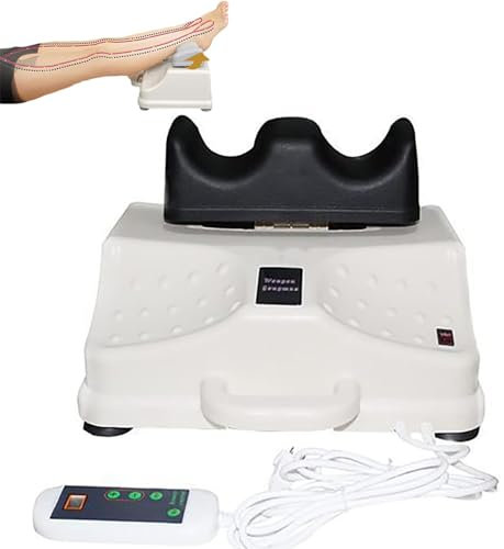 CHANGLKJ Electric Aerobic Swing Machine, Blood Chi Circulation Foot Massager with Controller, 10-Level Intensity Adjustable and Timing 5-30min, Promote Blood Circulation, for Fatigue, Muscle Aches