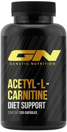 GN Laboratories Acetyl L-Carnitin Kapseln – 1000 mg hochdosiert, vegane, bioaktive acetylierte Form der Aminosäure L-Carnitin – Erhöhte Bioverfügbarkeit – 120 Kapseln – Made in Germany