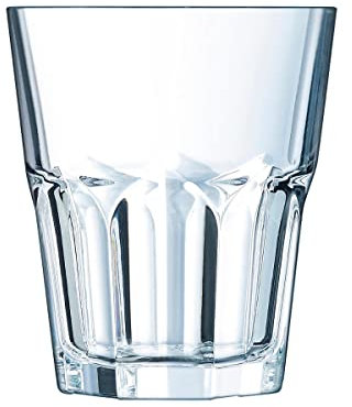 Arcoroc ARC L7844 Granity Lot de 6 verres à whisky Transparent 350 ml