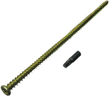 Lot de 20 vis pour cadre de porte et fenêtre + capuchons 7,5 mm 92 mm + embout Torx gratuit