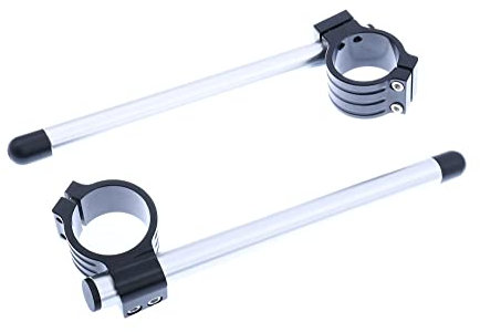 avdb-moto Paae erhöte Stummellenker/erhöte Klemmen 41 mm + Rohr kompatibel mit BANDIT 600 650, KATANA, GSXR 1100, INTRUDER, SV 650, GLADIUS 650 (ALUMINIUM)
