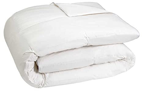 COTTON ARTean Edredon Nórdico 92% Plumon Densidad 275 gr/m² Cama de 180 (260 Ancho X 240 Largo)