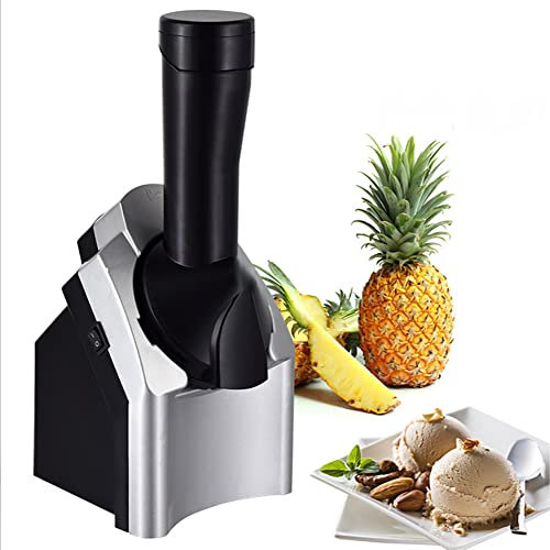 Máquina para hacer helados, Máquina para hacer helados de postres y frutas, Máquina para hacer postres congelados, Máquina para hacer helados caseros para hacer sorbete, sorbete, helado de frutas
