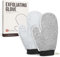 ZOMCHI Paquete de 2 guantes exfoliantes profundos con doble textura, guantes de masaje corporal para spa en casa (Suave + Duro)