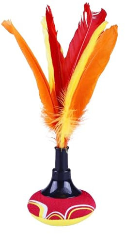 Generisch Handfederball, Strandfederbälle | Spiele im Freien, Aktivitäten, Sportspielzeug | Hand-Kick-Federball, Gartenspiel, Trainingshilfe zur Verbesserung der Handmuskelkraft