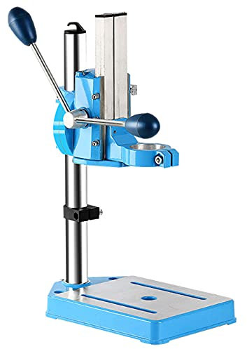 Supporto regolabile per trapano a colonna con morsa, staffa per trapano elettrico, pressa da banco multifunzionale, base in ghisa, mandrino girevole, strumento di precisione per la lavorazione del