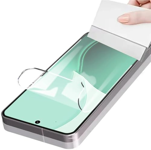 TMahhbid 2 styck Hydrogel Skyddsfilm för OPPO A5 Pro 5G/4G, [Flexibel film] Mjuk TPU Skärmskydd [HD Genomskinligt]