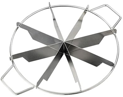 Rrlihjgu Slicer De Pastel De Queso,Cortador 6/7/8 Rebanadas, De Tartas, Divisor Pasteles Acero Inoxidable Rebanadas Uniformes, Herramienta De Corte Pastels De Queso Pastelero,Herramienta De Prensa