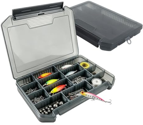 Aoreun Boite a Leurre Peche, 2 Pièces Boîte de Rangement pour Leurres