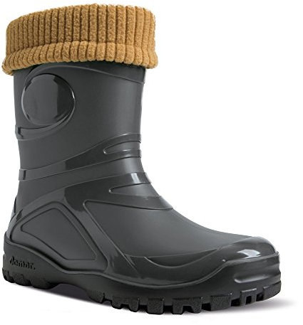 Demar. Gummistövlar fodrade med ull, Young FUR-2, svart, 39 EU