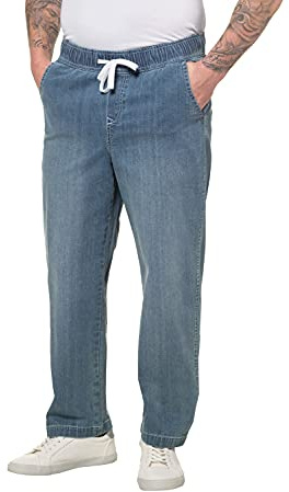 JP 1880 Uomo Taglie Forti Pantaloni 726843 92-XL, Blu (Blue Denim 72684392)