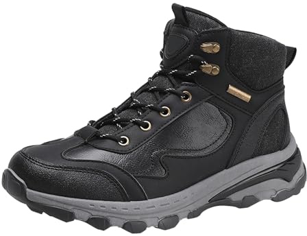Sneakers herr vinter, sneakers herr fodrade varma promenadskor, platålöparskor, mjuka, lätta träningsskor, jogging, höga sportskor, fritid, joggingskor, vattentäta ortopediska