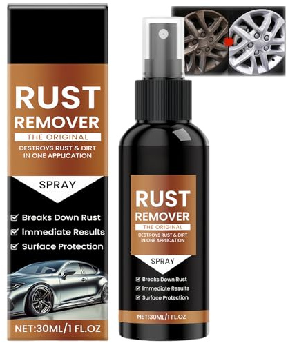 Rust Remover for Metal & Cars, Multipurpose Rust Converter Spray Paint, Fast-Acting Metal Remover, Corrosion Protection,1PCS
