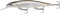 Rapala Unisex-Adult Shadow Rap Deep Locken, Ghost Shiner, 11cm