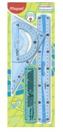 Maped Ritsats, flexibel, okrossbar, geometri, 4 st