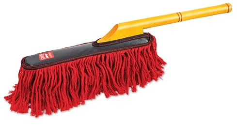 Griot's Garage Cotton Car Duster for Cleaning and Detailing Exterior Surfaces, Cleans Paint, Glass, Chrome, and Plastic, Storage Bag Included, 11408