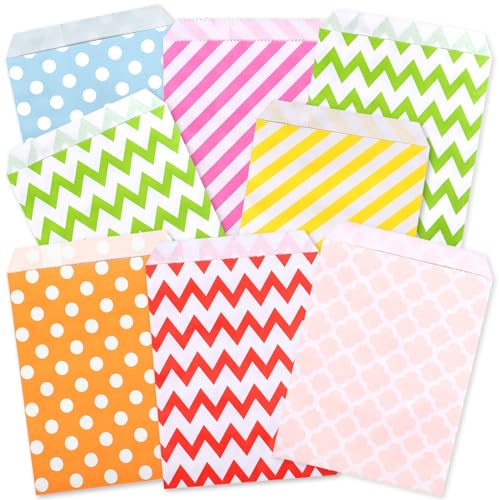 Kesote 100Pcs Mini Sweet Paper Bags, 10 Colors