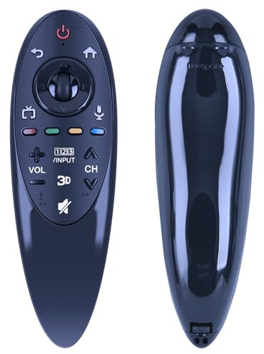 GOUYESHO Nouvelle télécommande IR de Remplacement GOUYESHO AN-MR500G AN-MR500 pour télécommande LG 3D Smart TV MBM63935937 105UC9T-TA 60LB720V-ZG 50LB679V-ZF (sans fonctionnalité vocale)