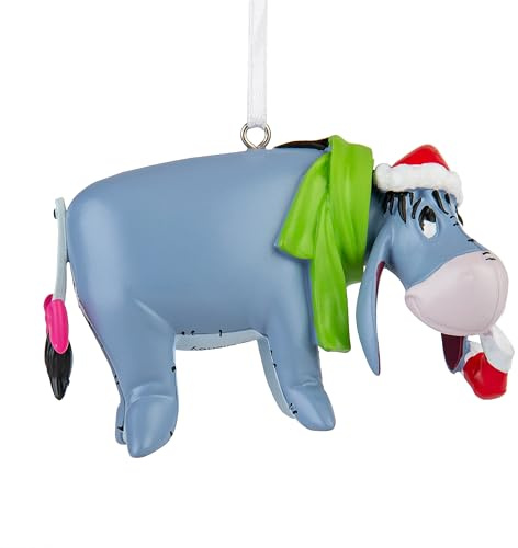 Hallmark Eeyore Ornament, Winnie the Pooh Tree Decoration, Disney Hanging Ornament, Christmas Hanging Ornament, Gifts for Christmas