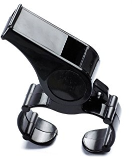 Gilbert Boys Handheld Whistle - Black, One Size
