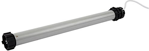 Blue moteur Line – Moteur tubulaire MOT30SC pour volet roulant, 30 Nm, diamètre 45 cm, Argent